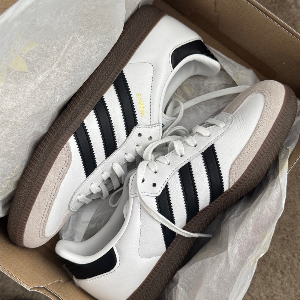 adidas Kids Sneakers - White and Black